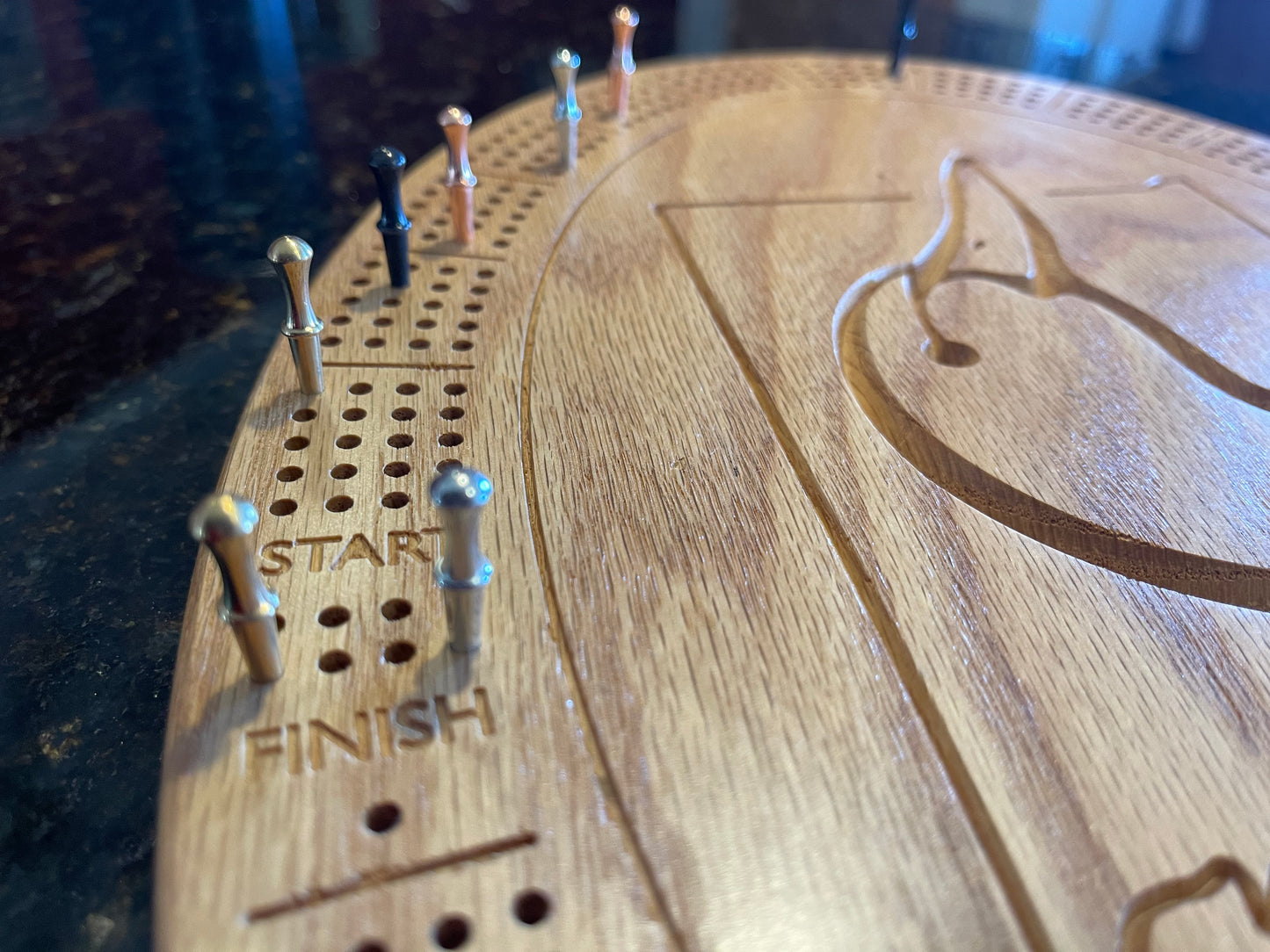 Cribbage Board - Custom Designed