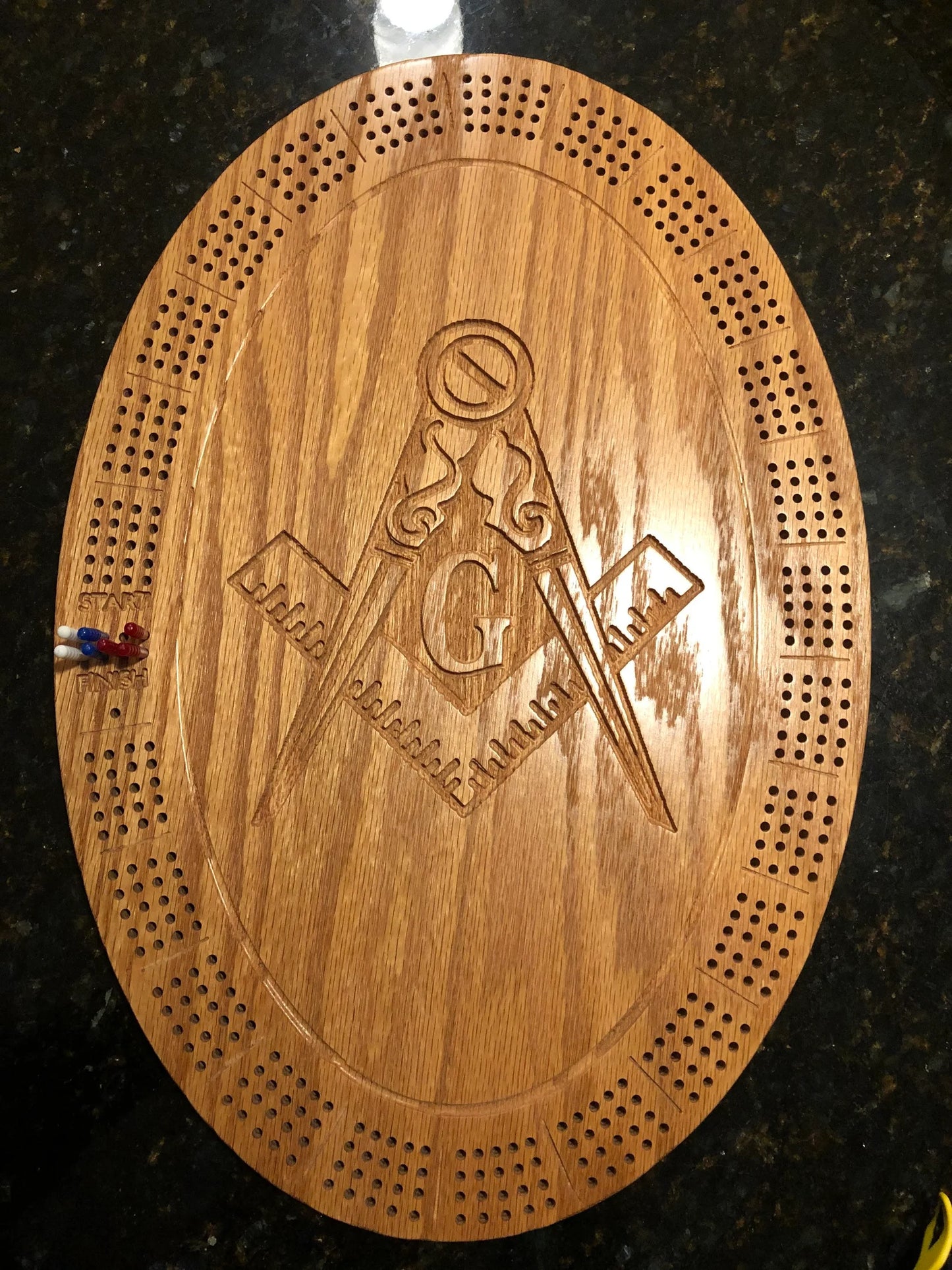 Cribbage Board - Custom Designed