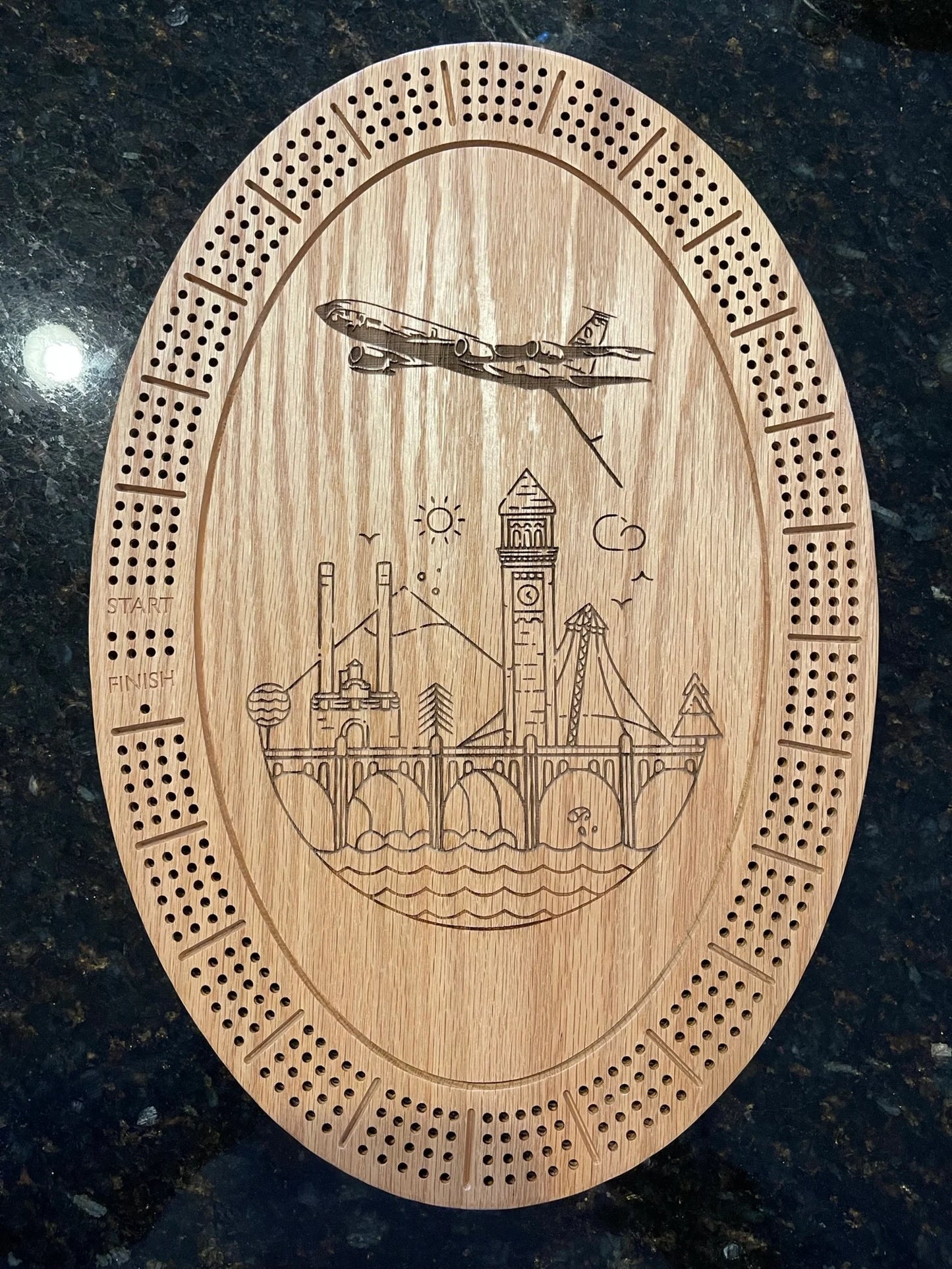 Cribbage Board - Custom Designed