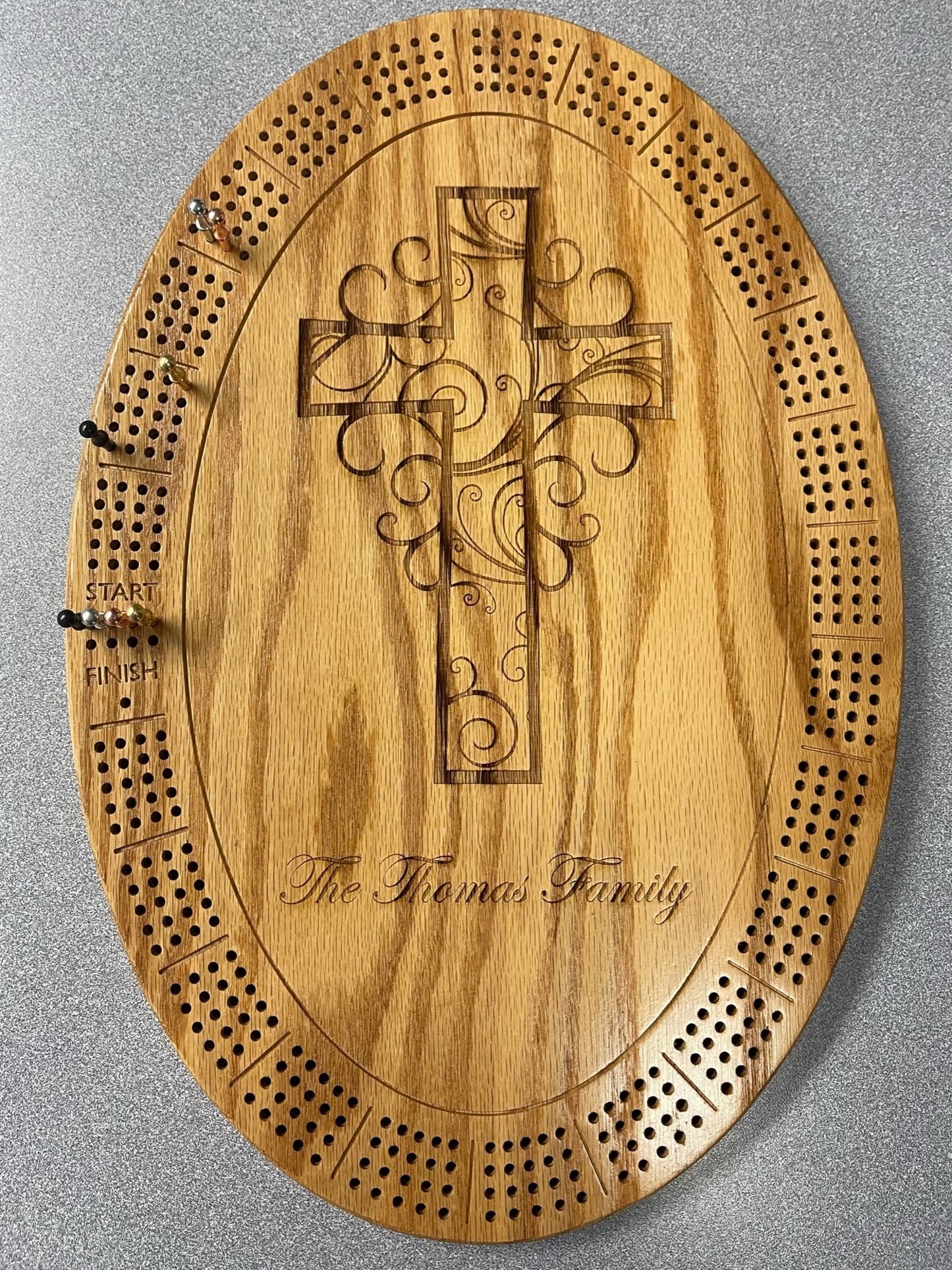 Cribbage Board - Custom Designed